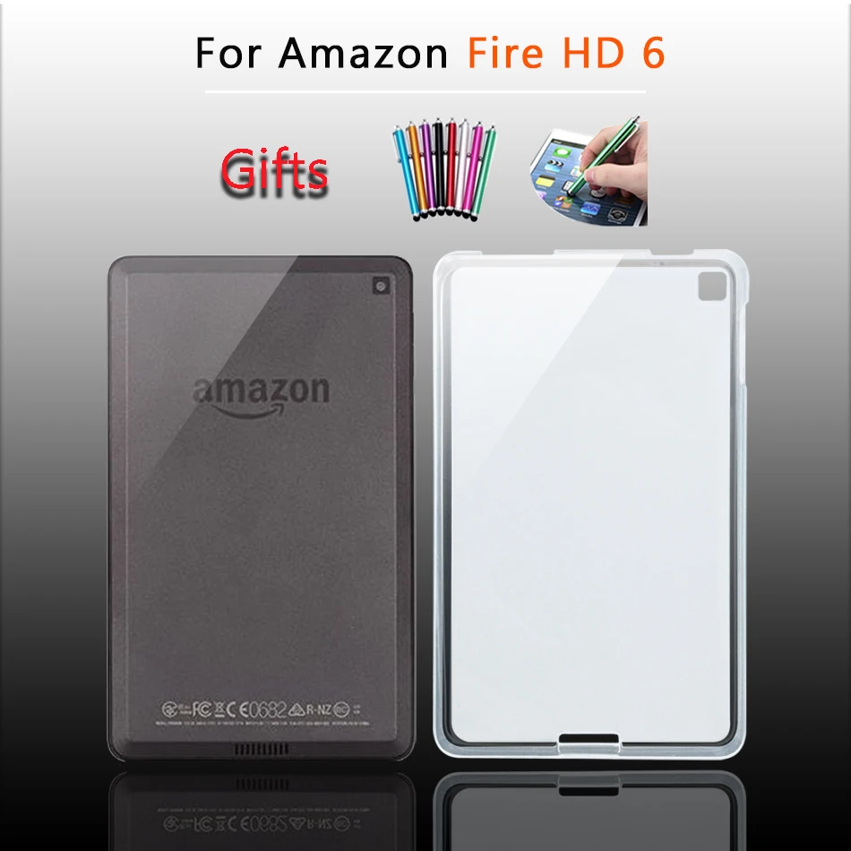 Fire HD 6 Силиконовый чехол для Amazon Kindle 6 7 8 10/Kidle электронных книг Kindle Paperwhite, на возраст 1, 2, 3, 4, чехол Обложка для Amazon Kindle Fire/Kindle Fire Hd 10 8 HD10 HD8 HD7 HD6 сумки - Цвет: Fire HD 6
