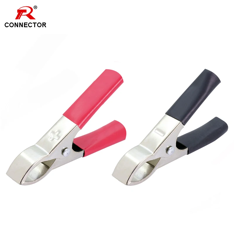 Зажим типа крокодил 2 шт. электрические зажимы 72 5 мм/2 85 дюйма 21 мм с открытым