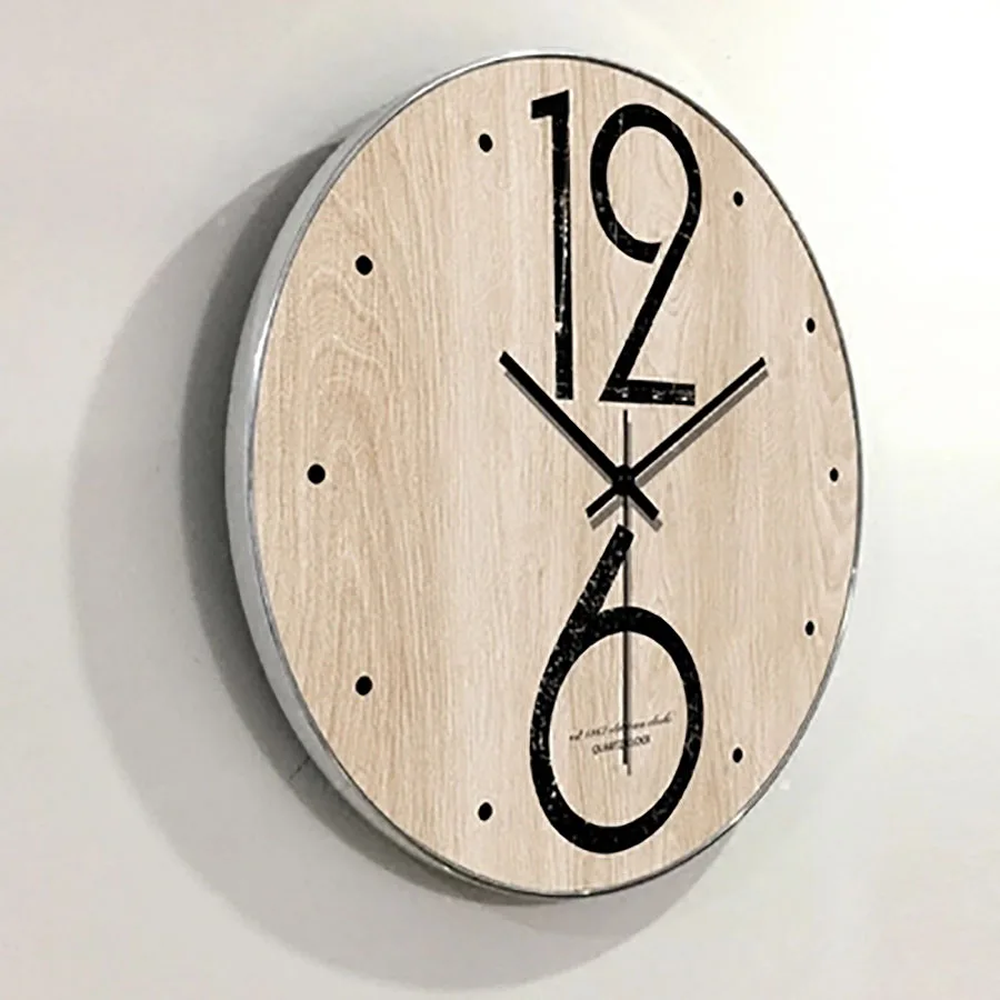 Минималистичные бесшумные скандинавские Простые художественные Saatk креативные