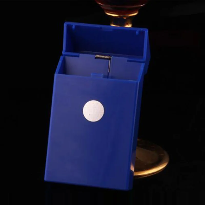 Ультра тонкий пластиковый чехол для хранения сигарет женщин коробка большого