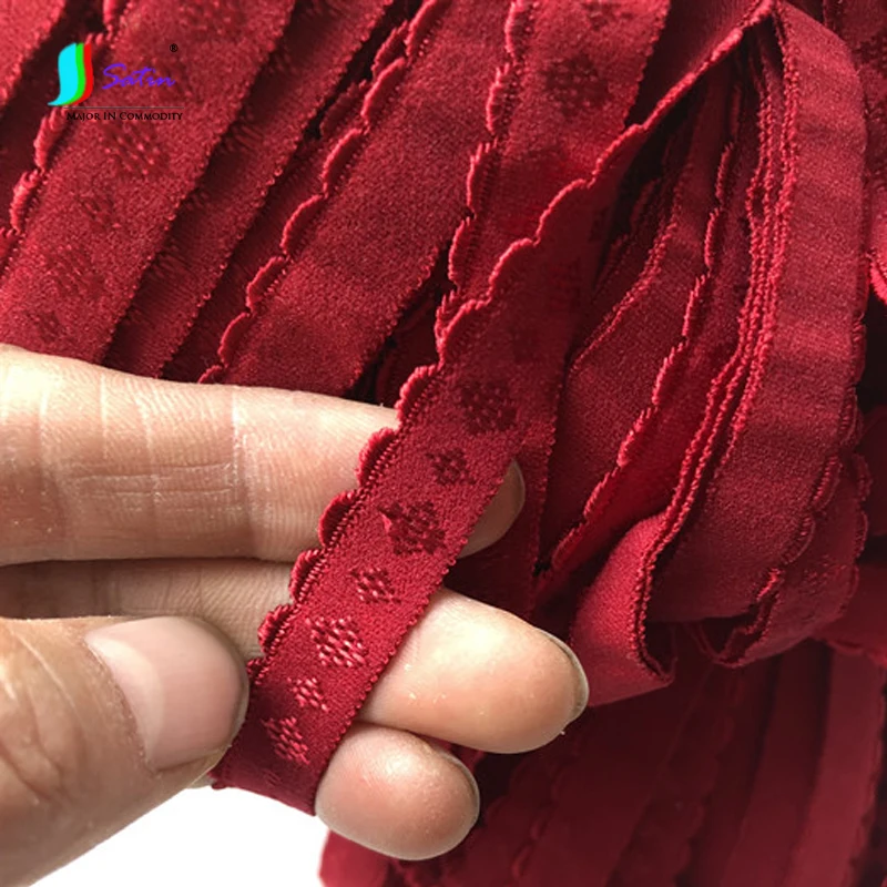 Рекламная акция темно красное нижнее белье с двойными кружевными эластичными