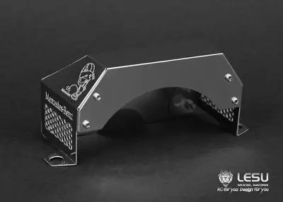 LESU 1/14 RC Tamiya Bz трактор грузовик запасные части металлическая коробка передач
