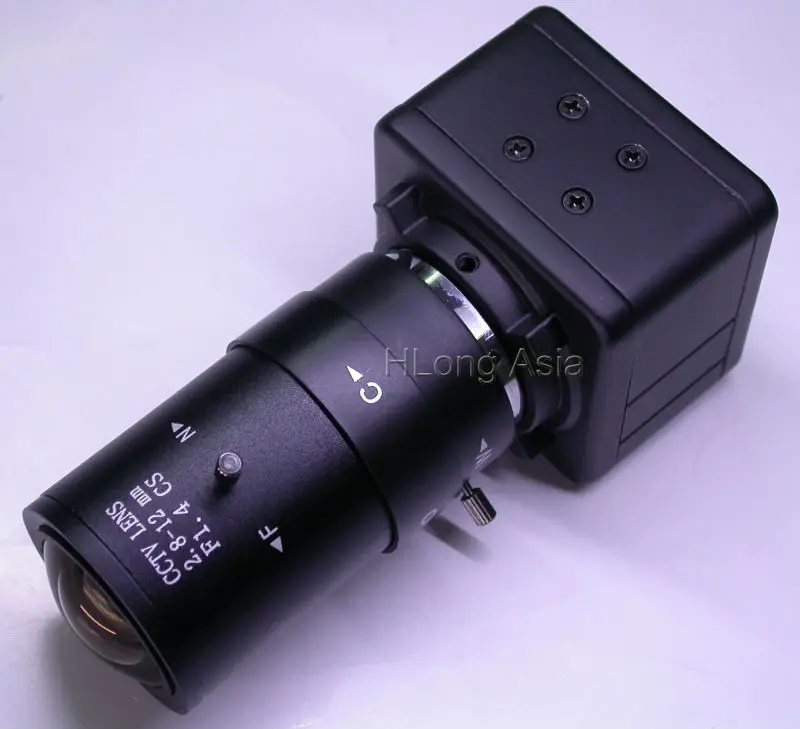 Бокс стиль 2 8-12 мм ручное увеличение и фокусное расстояние CS LEN EFFIO-E 1/3 &quotSony ExView HAD