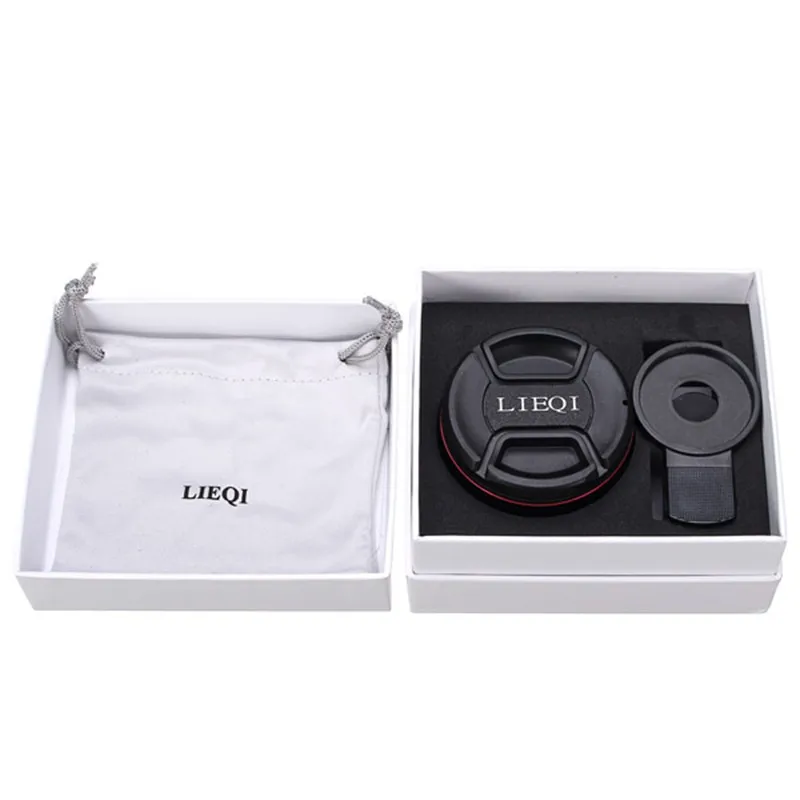 Bakeey LIEQI LQ-025 2-в-1 объектив Kit 0.6X Широкий формат+ 15X макро Камера объектив с универсальным клипом для iPhone xiao Mi Air Чехол для телефона