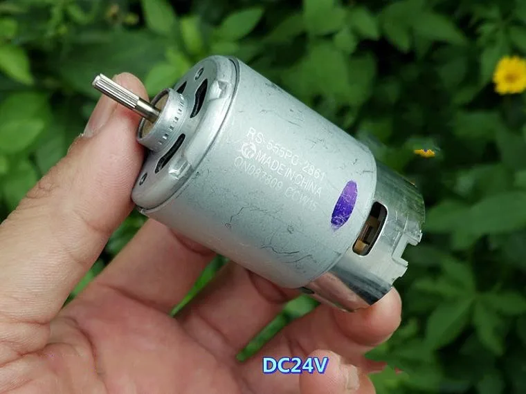Мощный мотор MABUCHI 555 2861 DC24V 8500 об/мин с высоким крутящим моментом Двигатель