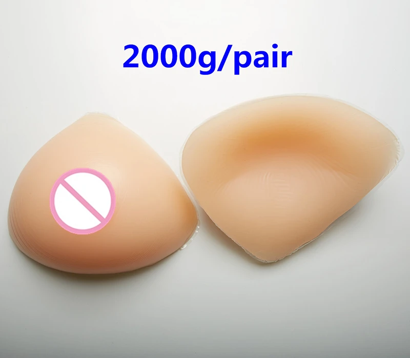 2000 г/пара большая силиконовая грудь мастэктомия силиконовые поддельные формы