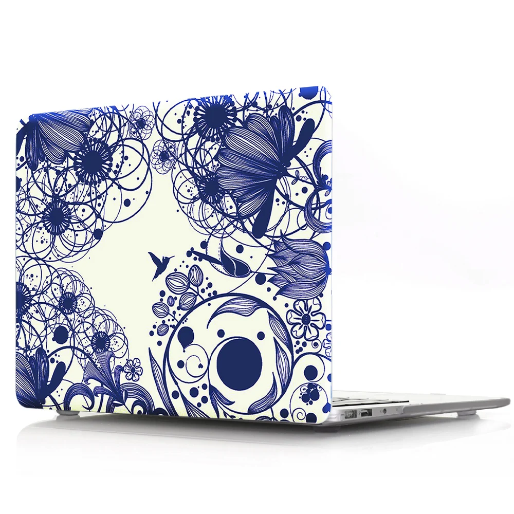 Пластик жесткий чехол для Macbook Air 11 Pro Retina 12 13 15 защитный В виде ракушки Apple Mac Book