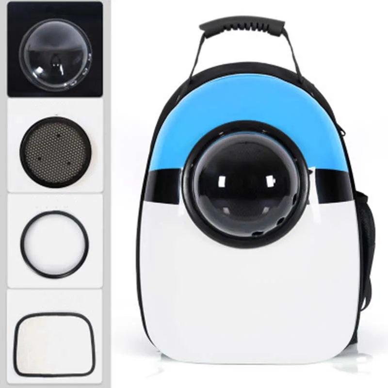 Кошка сумка для домашних собак переноска Космический рюкзак пластиковое окно