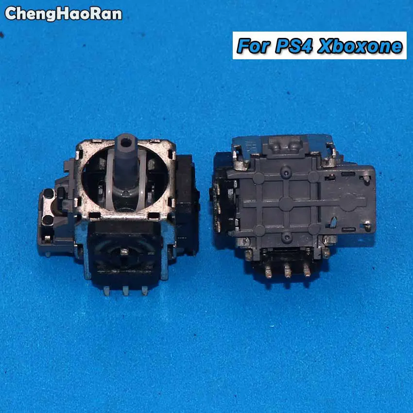 ChengHaoRan 2 шт. 3D Аналоговый джойстик оси сенсор модуль потенциометра Замена для PS4 Для Xbox One контроллер, 3 контакта