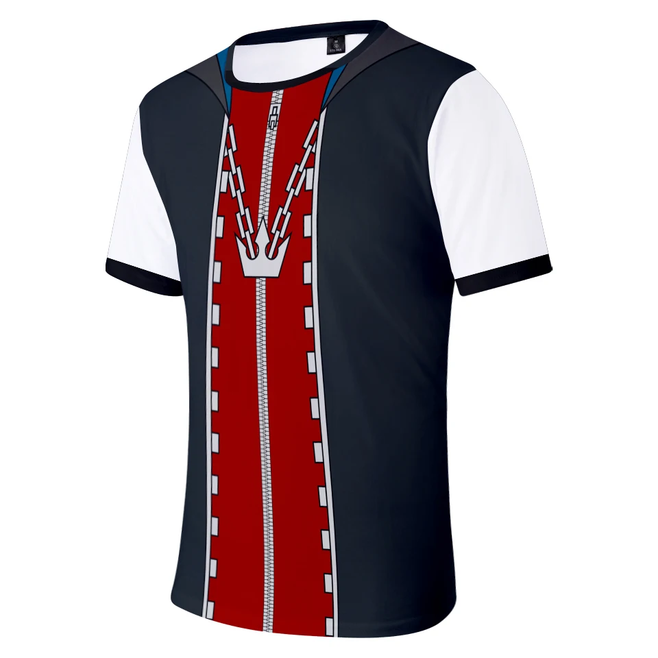 Новая одежда с рисунком Королевство Сердец 3 предмета лидер продаж летняя