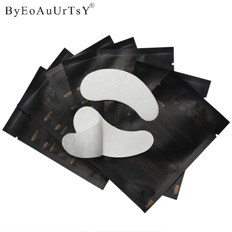 

50Pairs Grafting Eyelashes Under Eye Pads For Eyelash Extension Paper Eye Gel Patches Sticker Wraps Lash Patch Makeup Tool