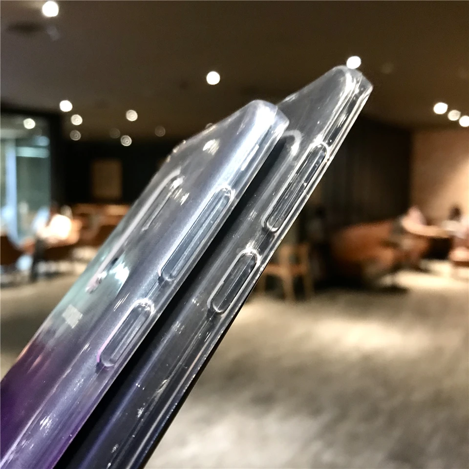 Сумерки радуга ТПУ чехол для samsung Galaxy S9 S8 плюс Примечание 9 8 A5 A7 2017 A6 A8 J4 J6 J8 2018