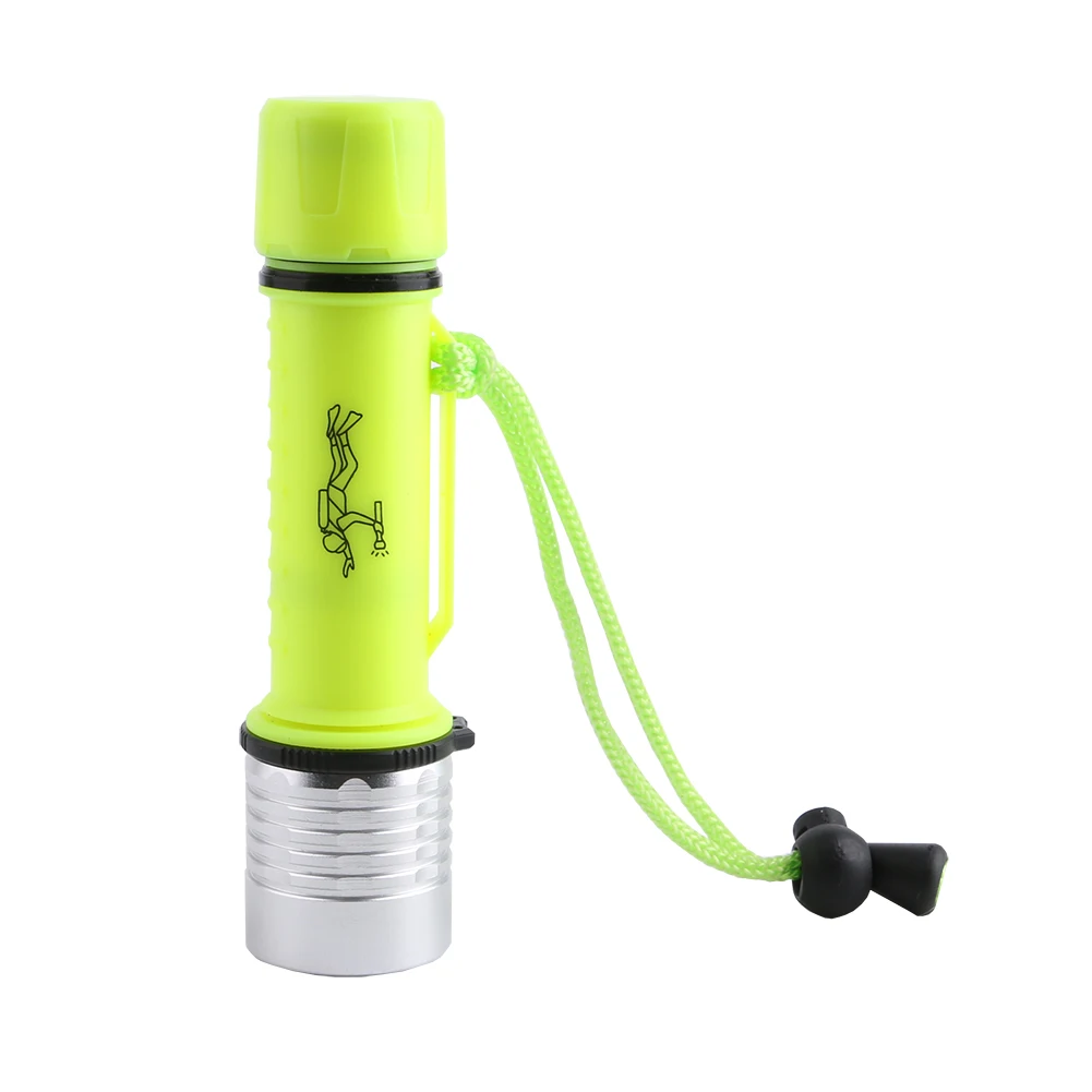 Светодиодный фонарик для дайвинга портативный фонарь Linternas перезаряжаемый 18650