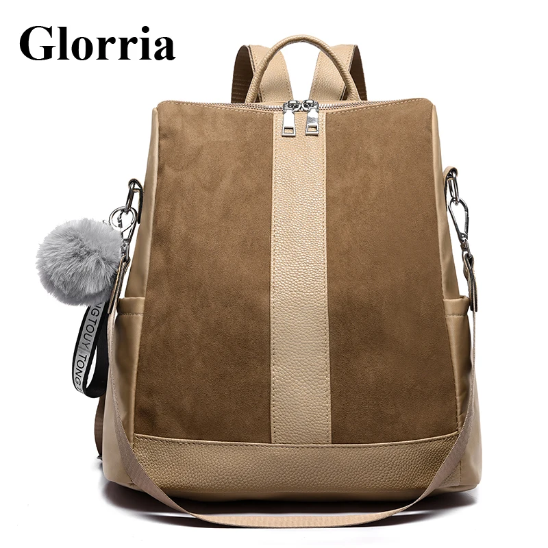 Рюкзак Glorria с кисточками из ткани Оксфорд для девушек подростков большая