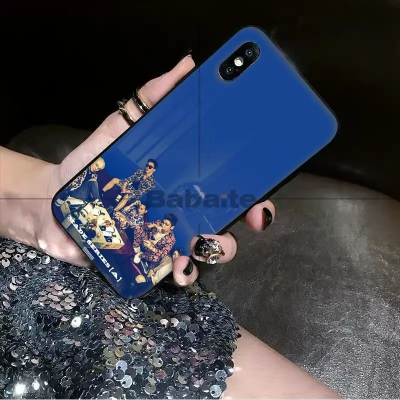 Умный чехол Babaite BIGBANG gd Kpop для iPhone 5 5Sx 6 7 7plus 8 8Plus X XS MAX XR|Чехлы-накладки| |