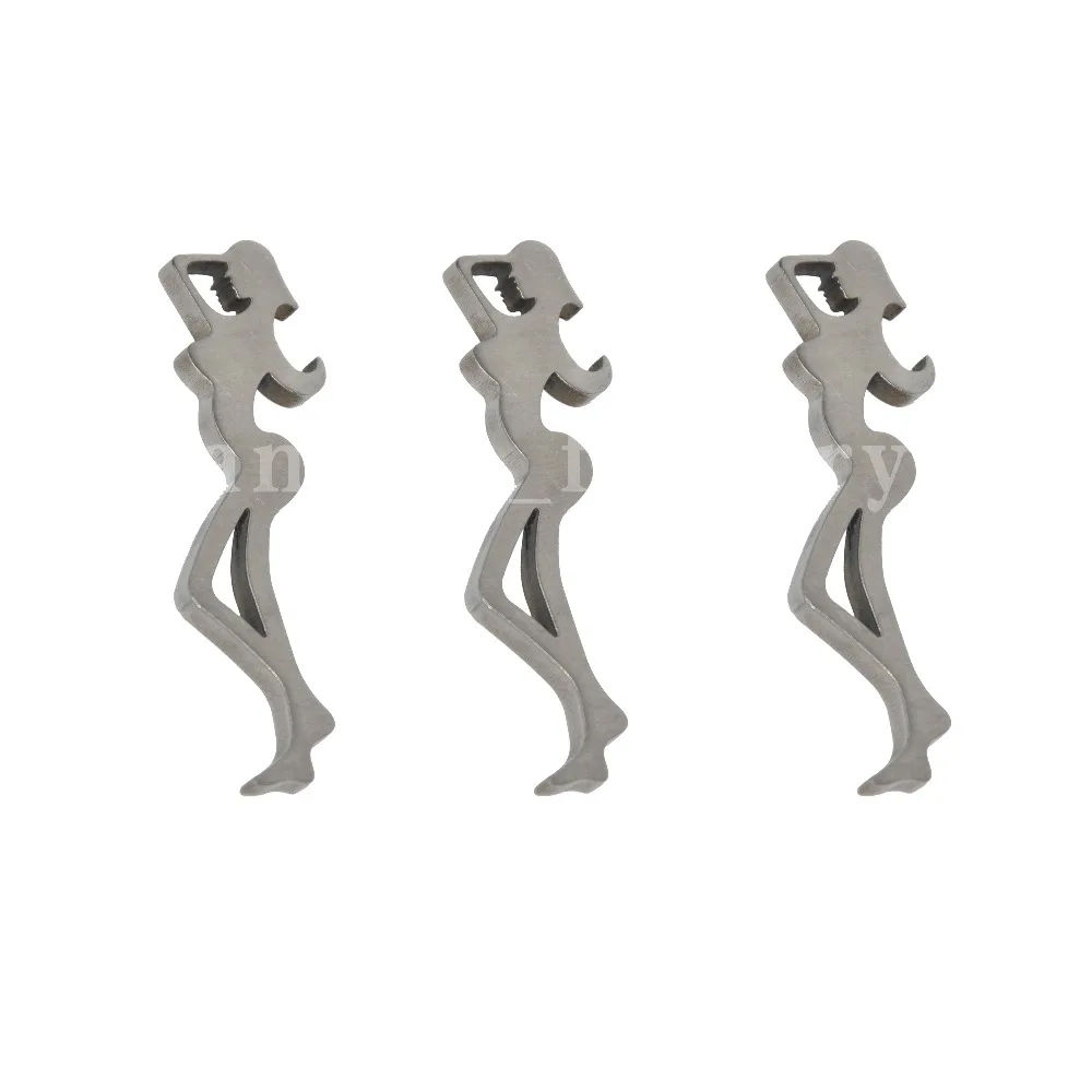 Титановая открывашка для бутылок брелок кулон EDC Многофункциональный инструмент