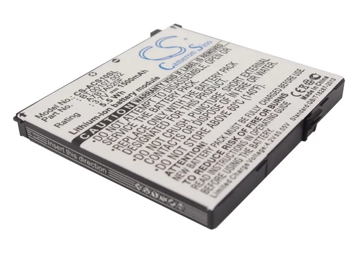 Cameron Sino A7BTA020F BT.00107.002 US55143A9H 1S1P для Acer Liquid A1 E Plus E400 S100 |Цифровые аккумуляторы| |