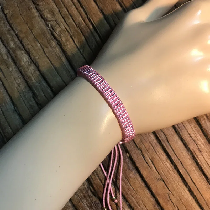 Rttooas Модные женские ювелирные изделия браслет Аксессуары Boho MIYUKI бусы ручной