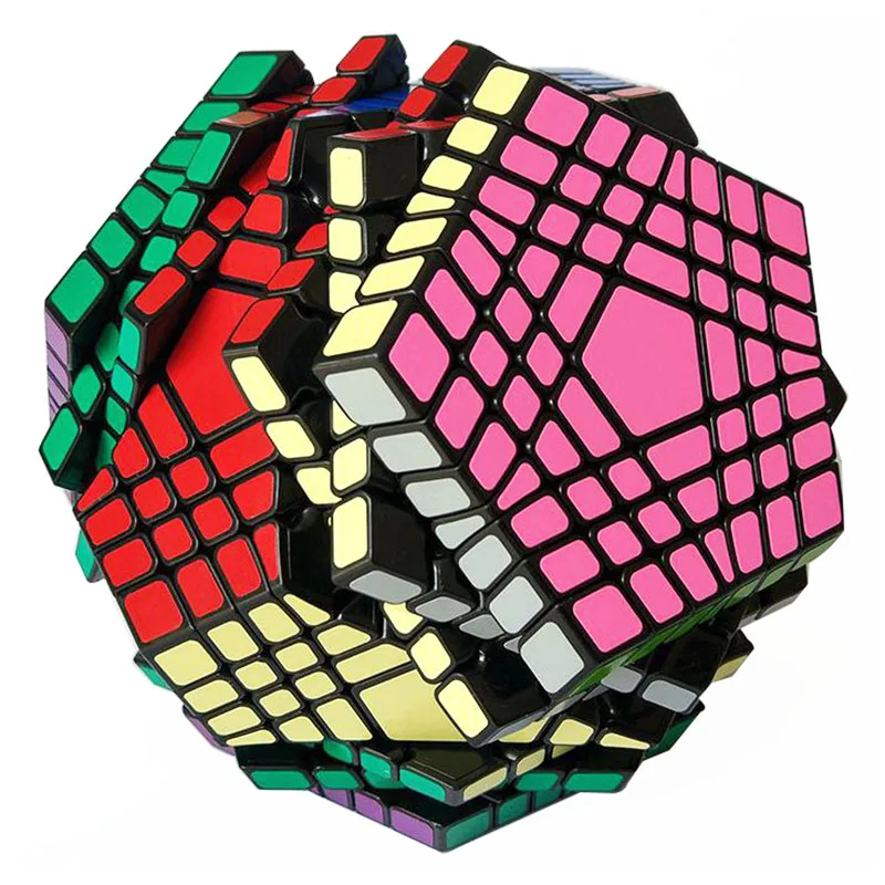 Shengshou Teraminx куб 7x7 Wumofang 7x7x7 волшебный куб профессиональный куб додекаэдра Твист Головоломка Развивающие игрушки