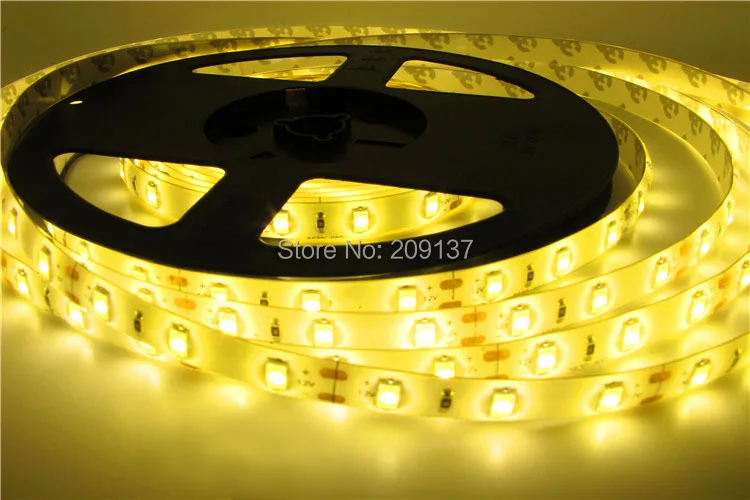 Гибкая светодиодная лента 5730 SMD светильник в водонепроницаемая 60 светодиодов/м 5