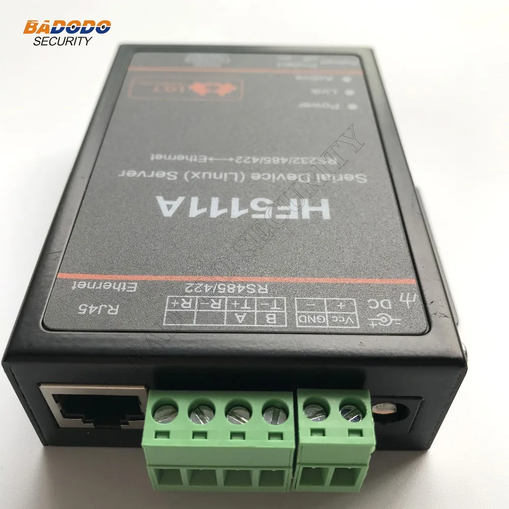 HF5111A 1 порт RJ45/RS232/RS485/RS422 последовательный для Ethernet Linux сервер поддержка TCP/IP/Telnet/Modbus