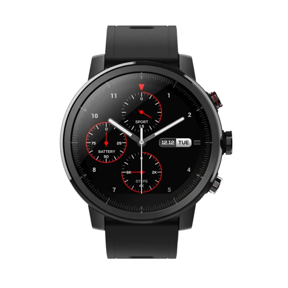 Оригинал Международный Xiaomi Huami Amazfit Stratos Смарт часы 5ATM Водонепроницаемый 1 34 'Ɗ