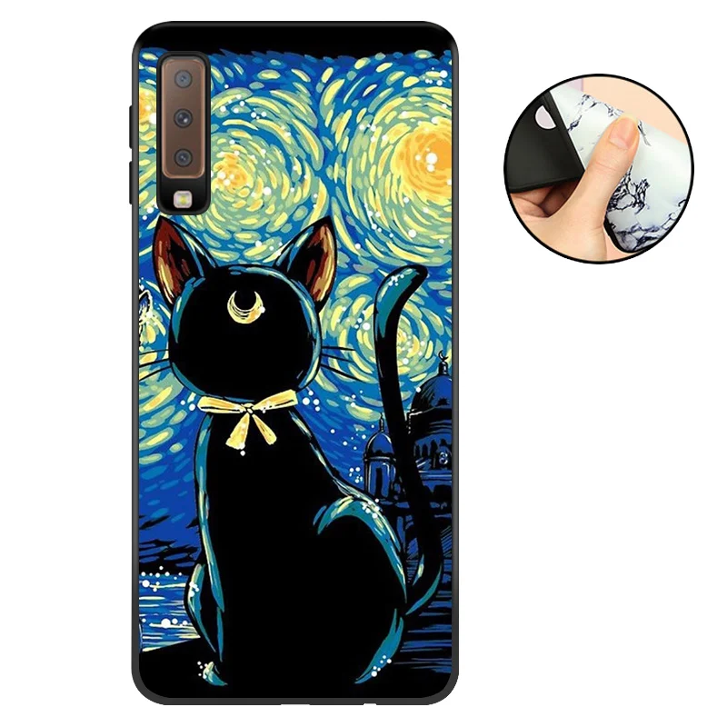 FGM CROWNPRO чехол для samsung Galaxy A7 Чехол Мягкий ТПУ матовый Силиконовый чехол для samsung A7 чехол для телефона A7 A750 - Цвет: FGM