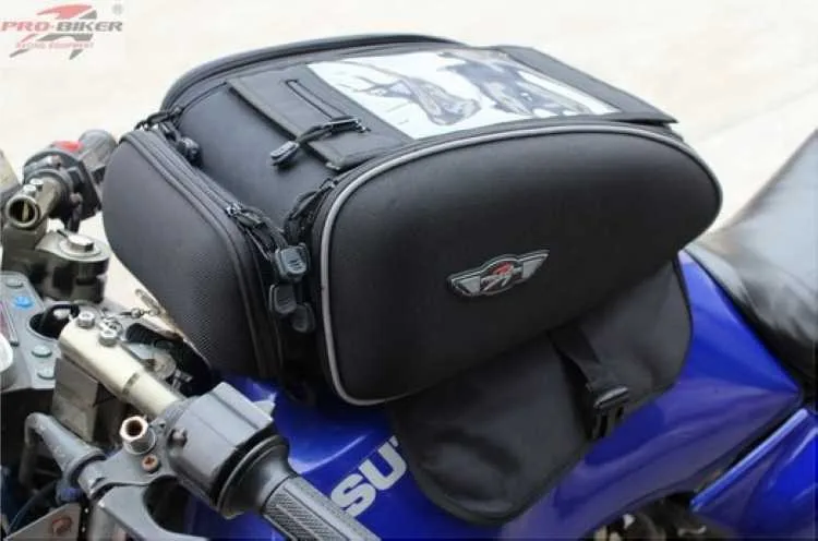 PRO-BIKER мотоциклетная сумка Mochila Maletas мотоцикл черный Bolso Motocicleta Магнитный масляный топливный бак сумки Motos водонепроницаемый Багаж