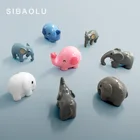 Кавайный слон фигурка, свадебные украшения бонсай миниатюрные сказочные садовые украшения из смолы ремесло статуя животных игрушки домашний декор