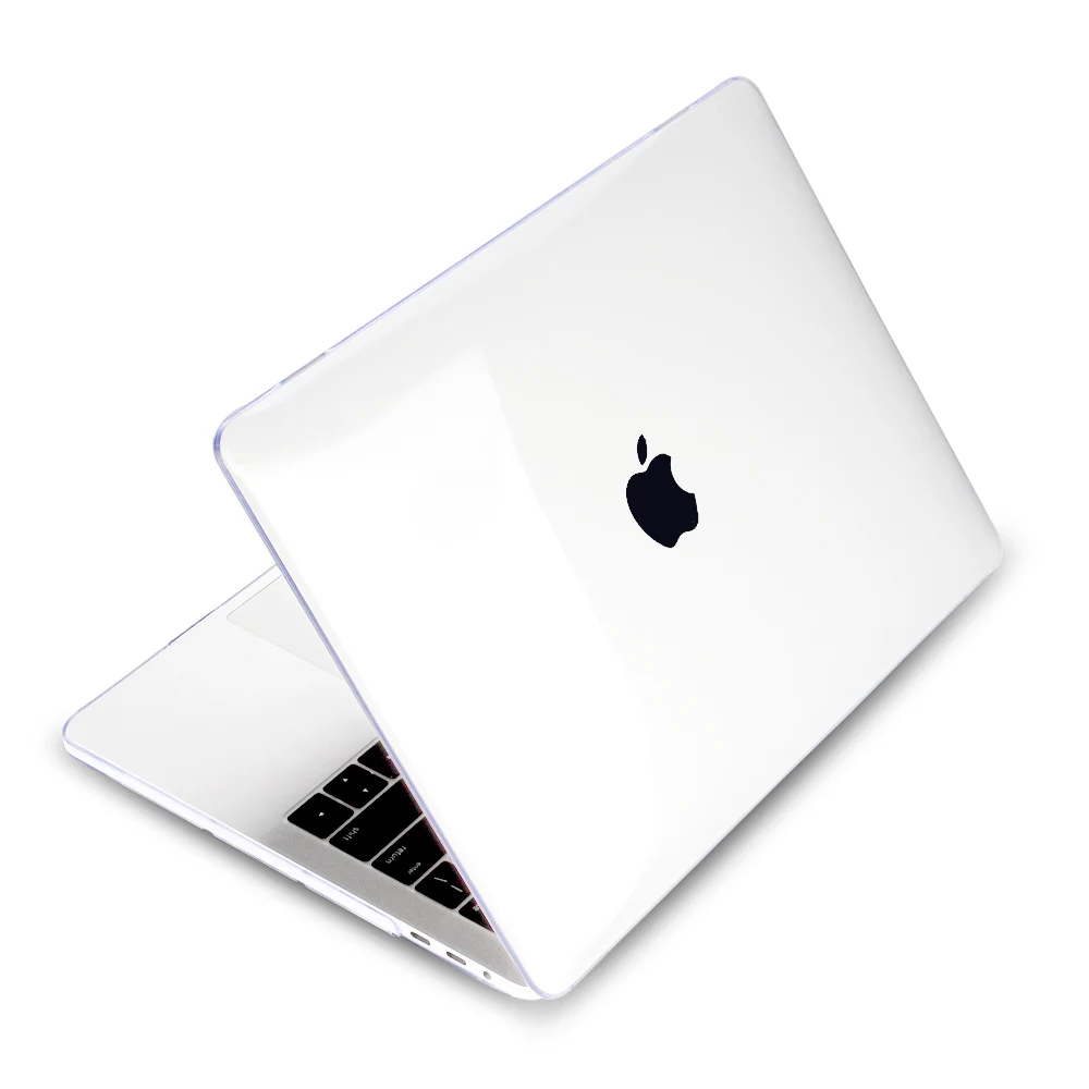 Чехол для ноутбука с принтами животных Redlai для Macbook Air Pro retina 11 12 13 1" кошачий семейный Жесткий Чехол для Mac book Pro 13 15 Touchbar - Цвет: Clear