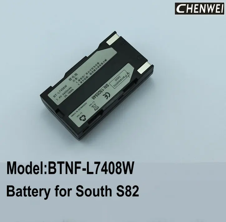 Южная GPS аккумулятор RTK S82 S86 S82T S86T хост батарея 7 4 V 3400 мА/ч литий ионный Южно