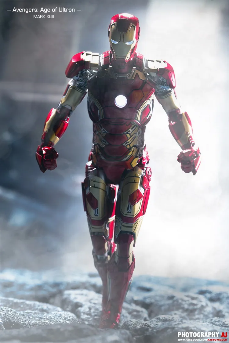 Коллекционная фигурка из сплава Ironman MK43 MK42, коллекционная фигурка для фанатов, подарок на праздник, коллекция Comicave 1/12