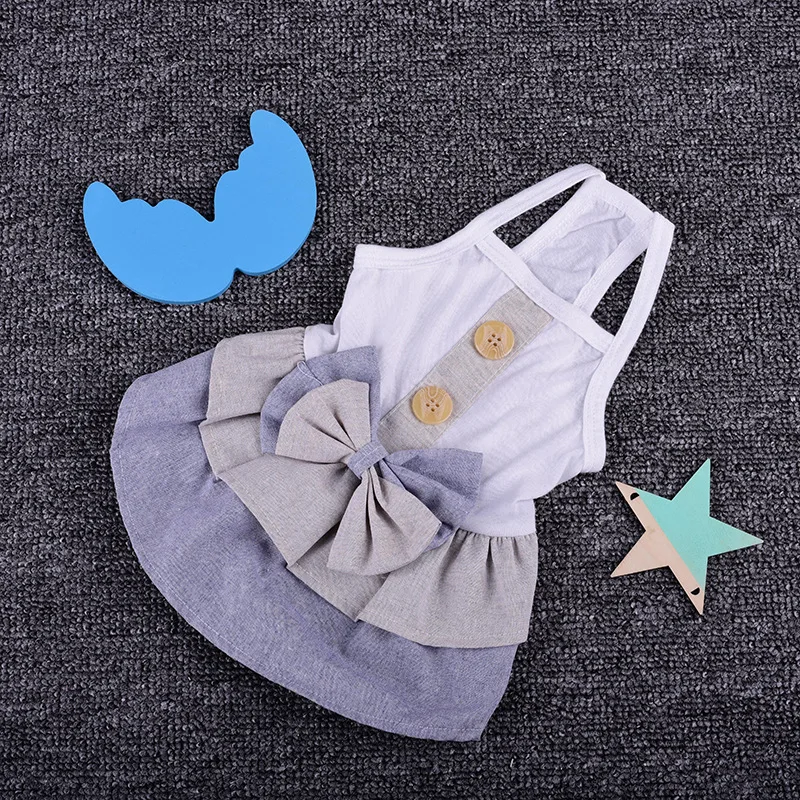 Новые Модные Симпатичные Кошка Собака хлопок юбка платье защитный чехол для