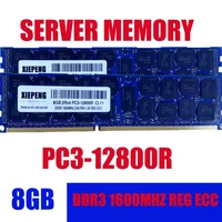 server memory 8gb 2rx4 pc3 12800r reg ecc ram 1 5v 240 pin 16gb 24gb ddr3 1600mhz rdimm for server workstation