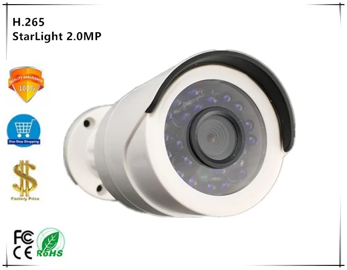 Sony IMX307+ 3516EV200 IP Bullet камера 2.0MP 1080P H.265 Onvif IRC 24 светодиода инфракрасная Низкая освещенность ONViF CMS XMEYE P2P