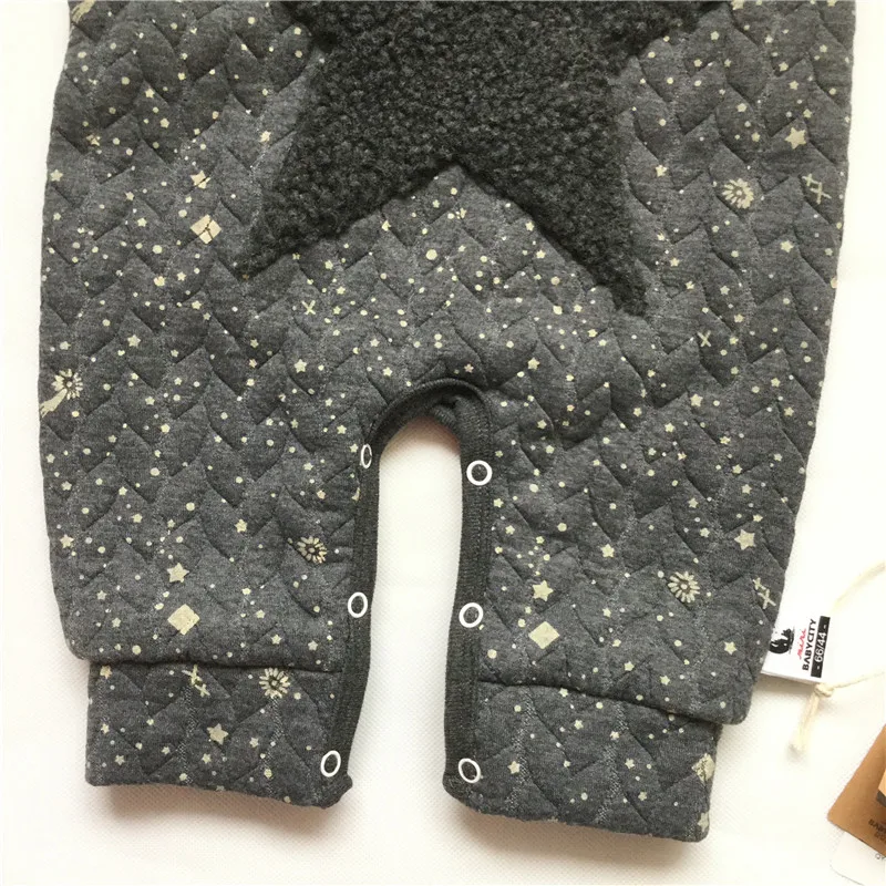 Осенне-зимняя одежда для малышей комбинезон новорожденных младенцев мальчиков и