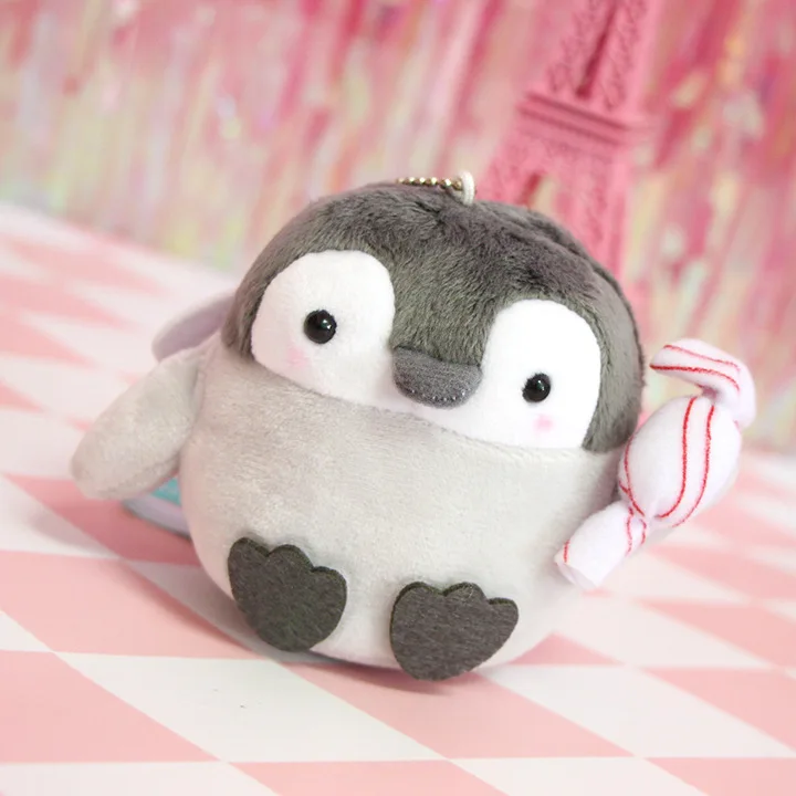 IVYYE Energy Penguin аниме плюшевый Кошелек для монет Мультяшные мягкие кошельки для мелочи кошелек для денег карты сумки для ключей подарки для детей