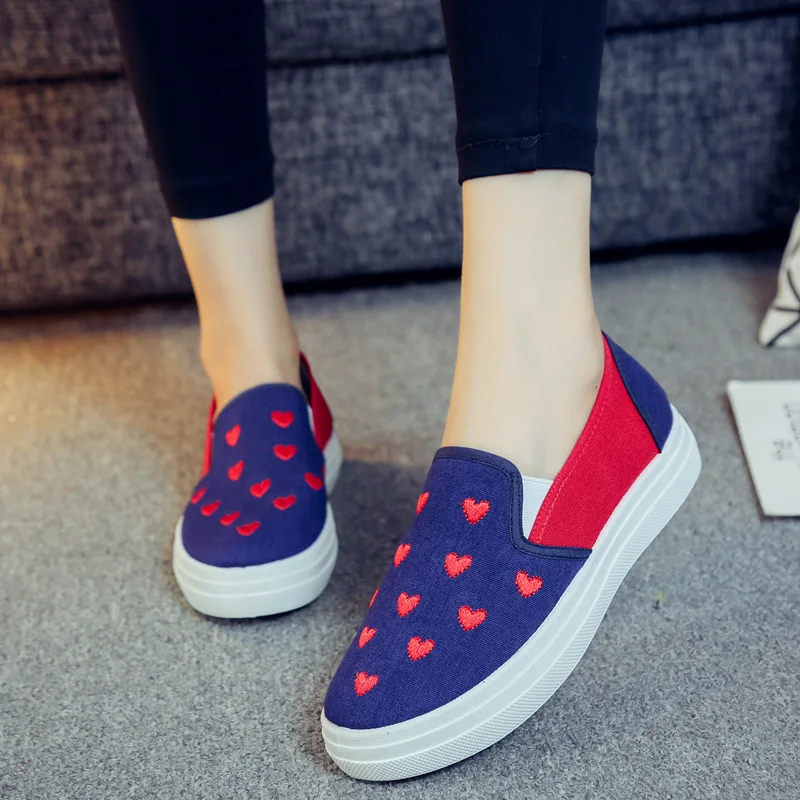 Женская обувь из вулканизированной кожи женская сезон осень-весна парусиновая