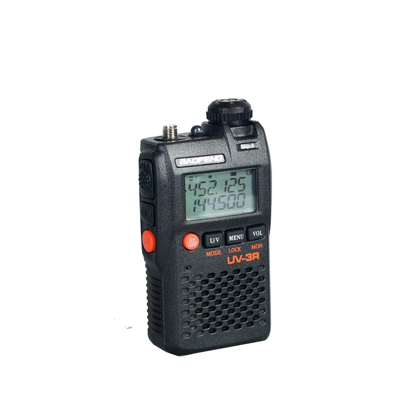Baofeng/Pofung УФ-3R Walkie Talkie Dual Band Двухстороннее радио амадор 10 КМ 2 Вт 99CH UHF VHF FM VOX ходить