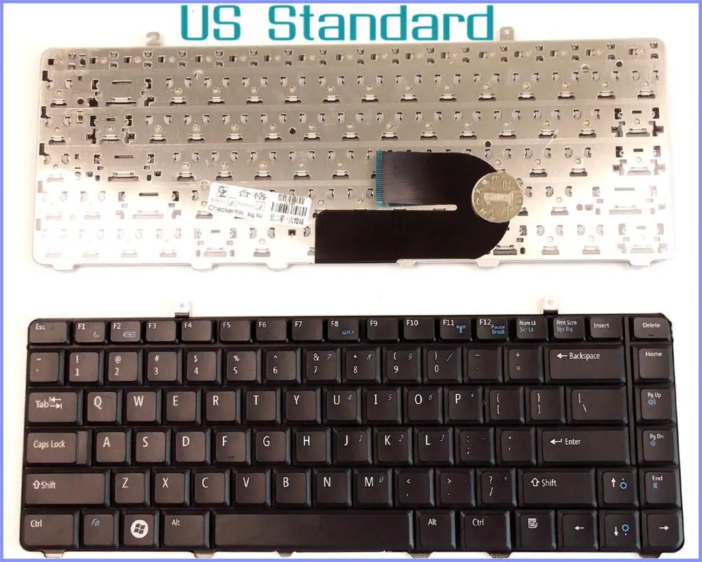 Английская версия клавиатуры для ноутбука Dell Vostro A840 A860 1088 1014 1015 PP38L PP37L|keyboard for toshiba