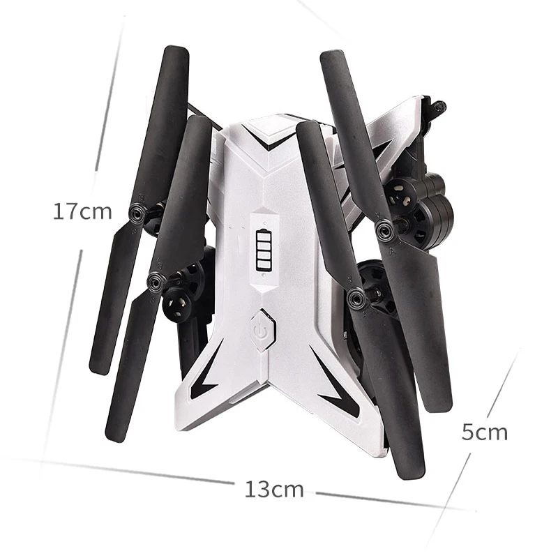 Профессиональный складной Дрон 640P/1080P HD RC вертолет Wi Fi FPV время автономной работы
