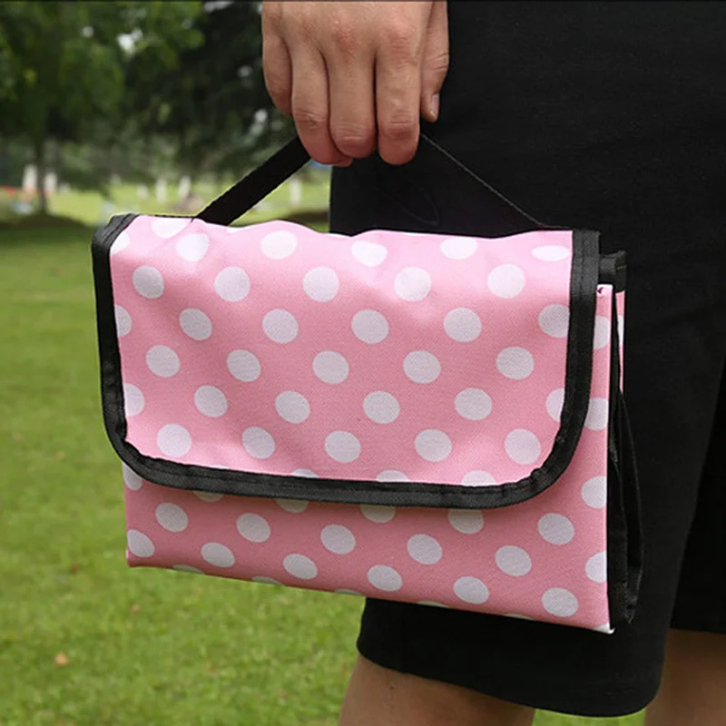 Складной туристический коврик для пляжа и пикника водонепроницаемый сна в