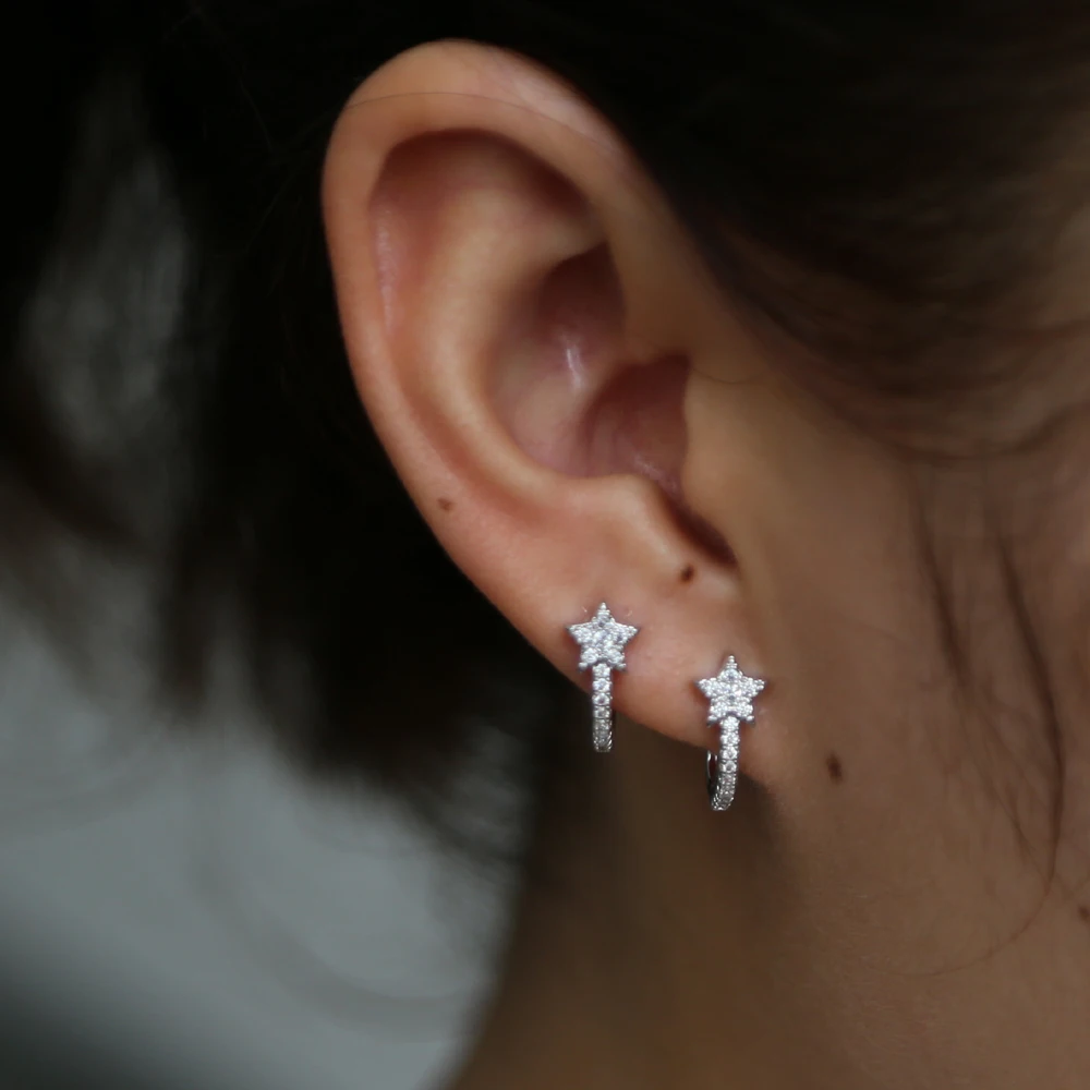 Mimimal милые очаровательные серьги со звездами для девочек женские маленькие Мини J