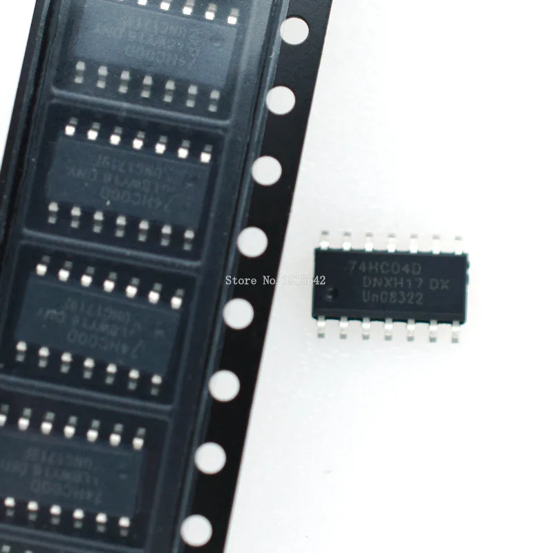 10 шт./лот 74HC04D SOP14 74HC04 SOP SN74HC04DR SN74HC04 SMD IC лапками углублением SOP-14