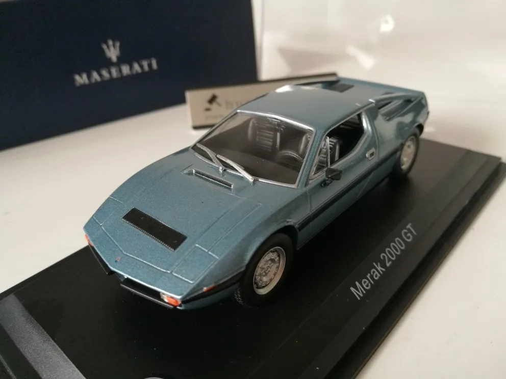 I XO 1:43 Merak 2000 GT литая модель автомобиля металлические игрушки подарок на день рождения для детей