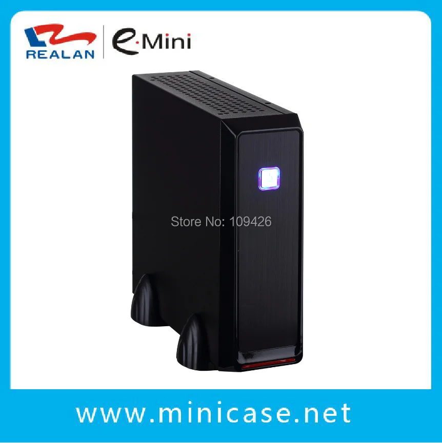 Realan 3019 Mini ITX стоечный сервер с 120 Вт Питание Модуль и 12 В 5A адаптер secc Сталь