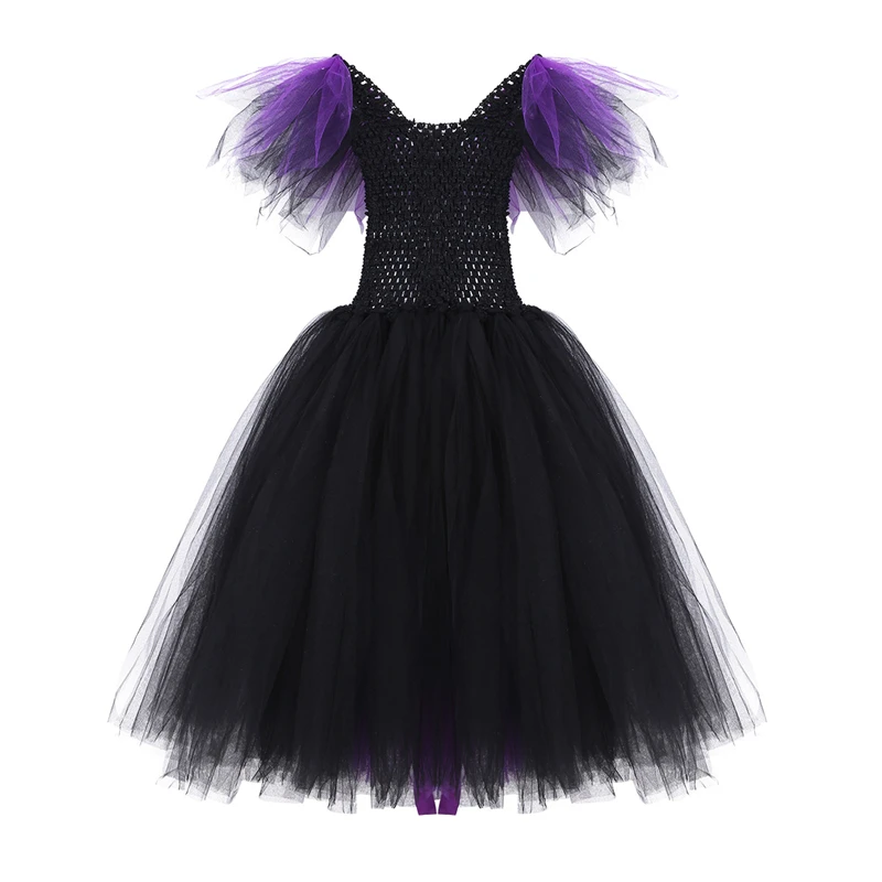 Maleficent Evil; Косплей-костюмы королевы; детское платье на Хэллоуин; маскарадные костюмы ведьмы; нарядные вечерние платья для девочек; детская одежда