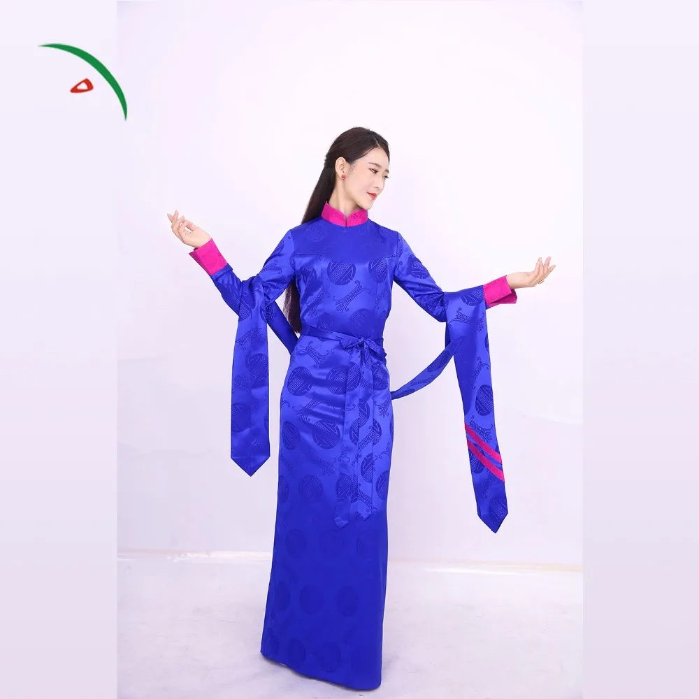 Китайская одежда для этнических групп тибетских женщин высококачественная из