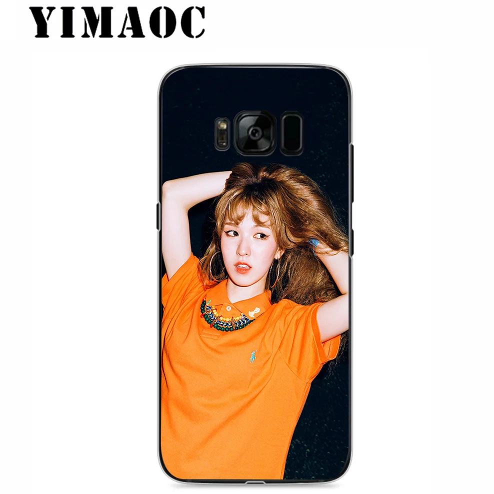 Yimaoc в звездочку красное бархатное K поп Мягкий силиконовый чехол для samsung Galaxy A5 A6