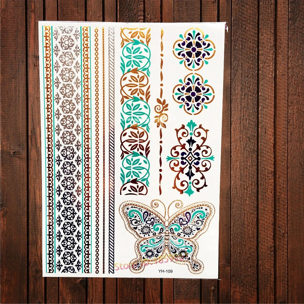 1 шт. большой размер Золотой чокер дизайн поддельные блестящие металлические